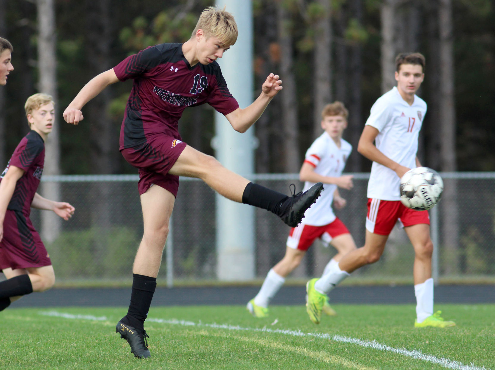 Chi-Hi boys soccer at Menomonie 10-7-21